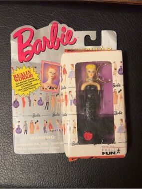 RARE IN BOX VINTAGE Barbie Doll 1995 Mattel Basic Fun Barbie Solo